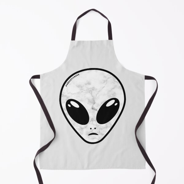 Item preview, Alien head - Marble skin designed and sold by AreaStickers.