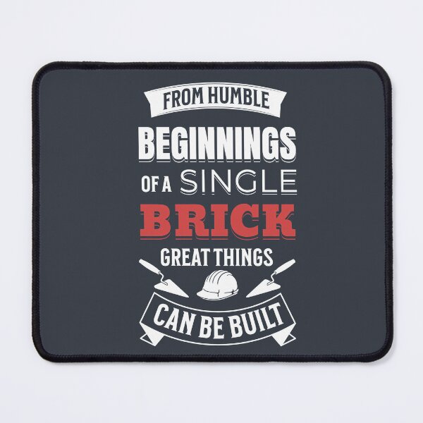 Item preview, Blue Collar Bricklayer Saying designed and sold by fiskooriginal.
