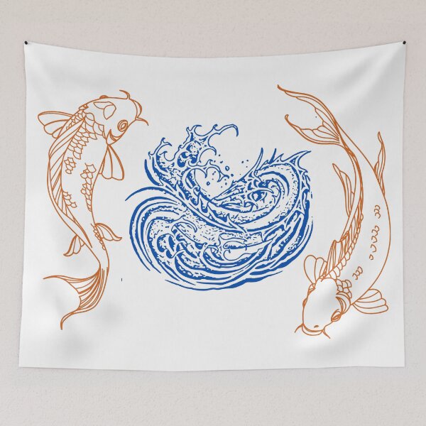 Item preview, Butterfly Koi Orange Tattoo Fish designed and sold by Coldhand34.