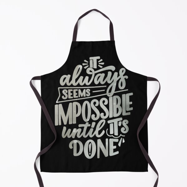 Item preview, It Always Seems Impossible Until It Is Done designed and sold by bohoprints.