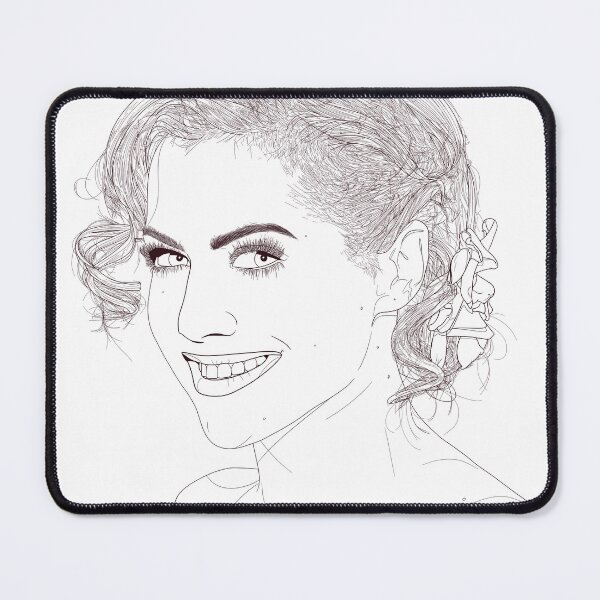 Item preview, Brittany Murphy Monjack Coloring Book Page designed and sold by AlienPharaoh.