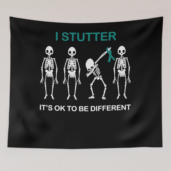 Item preview, Dabbing Skeleton It's Ok To Be Different Awareness designed and sold by ChristinaMauri.