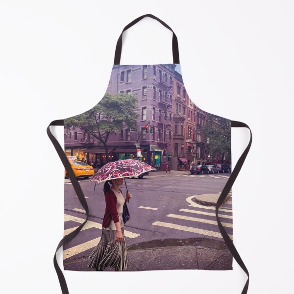 Item preview, Girl Rainy Day City Street Upper West Side Manhattan NYC designed and sold by eleonoraingrid.