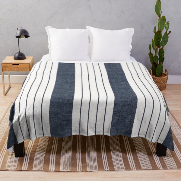 Artikelvorschau, Ticking-Streifen in Navy entworfen und verkauft von House of Haha.