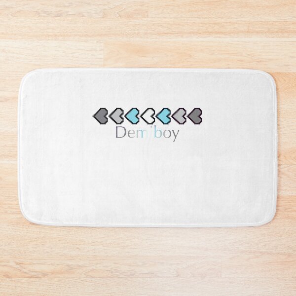 Item preview, Demiboy Pride Heart Pixel Design designed and sold by Avas Friend.