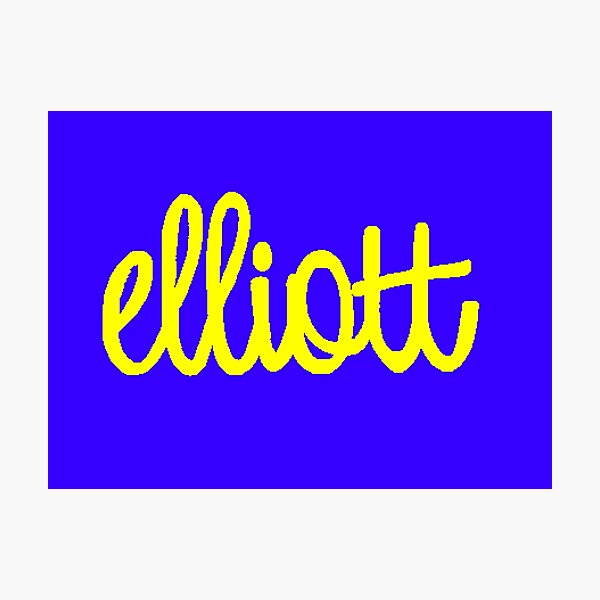 Item preview, Elliot Boy name designed and sold by Reinrab.