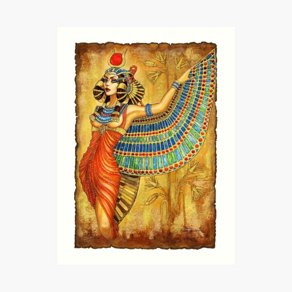 The Goddess Isis Art Print
