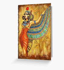 The Goddess Isis Greeting Card