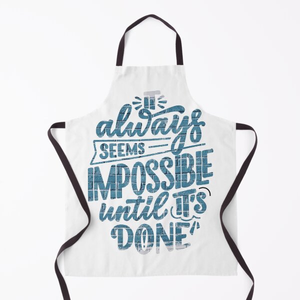 Item preview, It Always Seems Impossible Until It Is Done designed and sold by bohoprints.