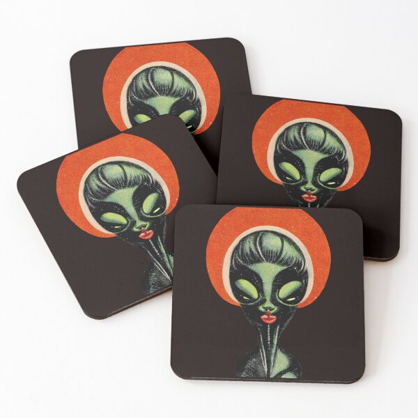 Item preview, Alien Horror, Occult Retro Surrealism designed and sold by MoreMachine.