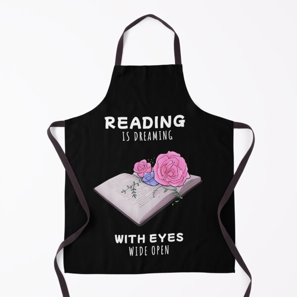 Item preview, Flowers growing from book, Reading is dreaming, Cute flower quote and gift for book lovers designed and sold by Mossysplashart.