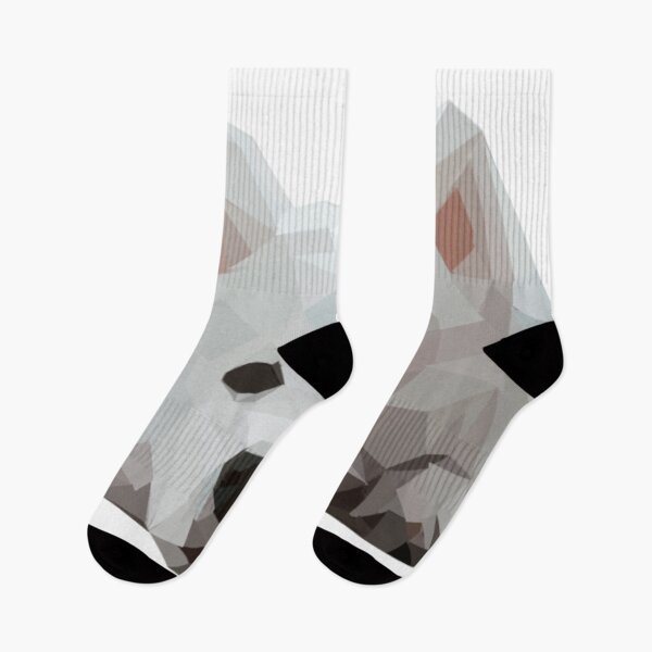 Item preview, White siberian dog design abstract designed and sold by animalcutie.