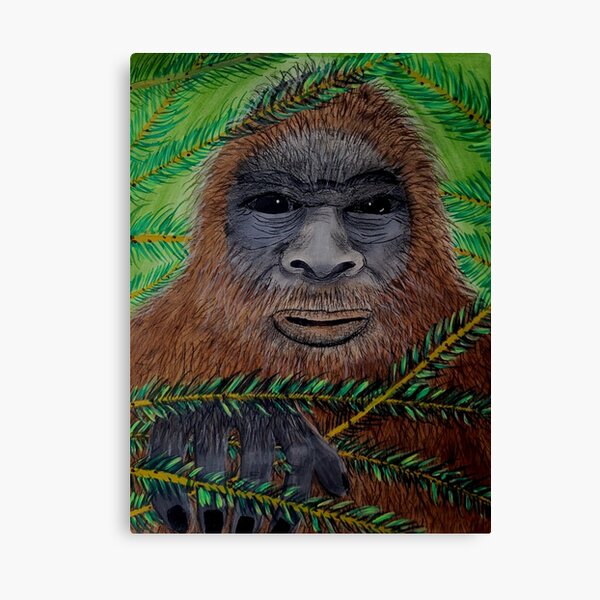 Horace - Sasquatch Bigfoot Art Canvas Print