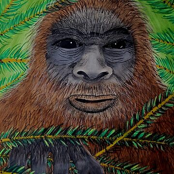 Artwork thumbnail, Horace - Sasquatch Bigfoot Art by Carol Ochs