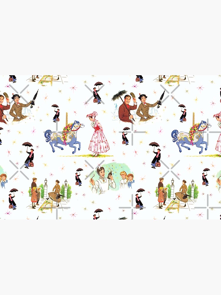 Thumbnail 4 of 4, Zipper Pouch, Mary Poppins IX designed and sold by Dacarrot.