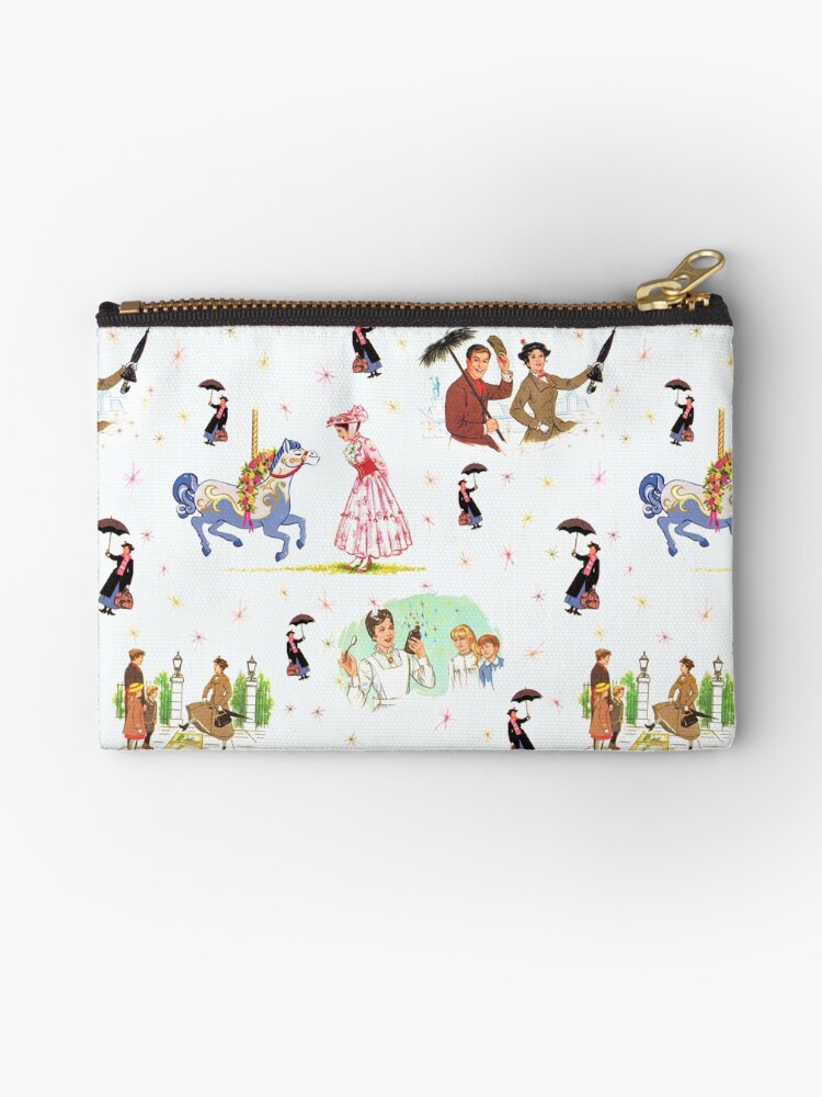 Thumbnail 1 of 4, Zipper Pouch, Mary Poppins IX designed and sold by Dacarrot.