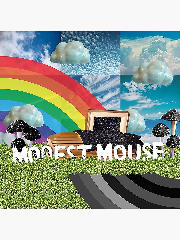 T-shirt Modest Mouse Tournée D'Été 2025 - Taille S à 5XL - Noir - Neuf Avec Étiquettes