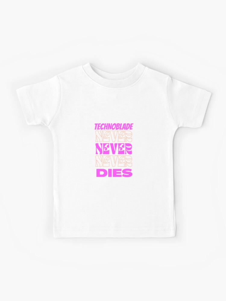 Technoblade Never Dies Kids T-Shirt