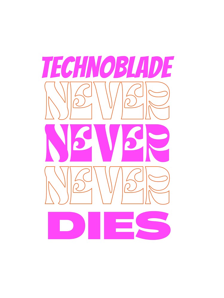 Technoblade Never Die Pink Lightweight Hoodie, Technoblade Merch