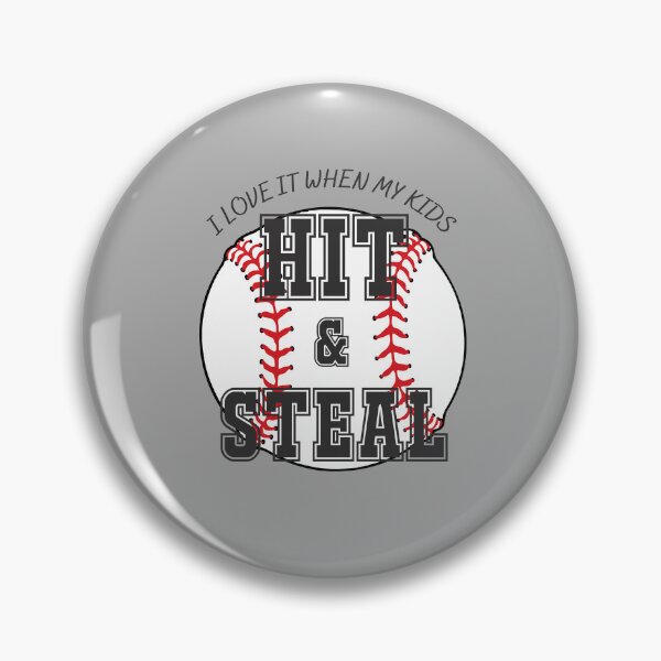 Item preview, Hit And Steal Baseball Softball Mom / Dad / Grandparent / Aunt / Uncle designed and sold by two7designs.