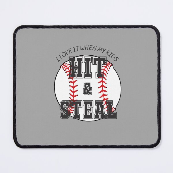 Item preview, Hit And Steal Baseball Softball Mom / Dad / Grandparent / Aunt / Uncle designed and sold by two7designs.