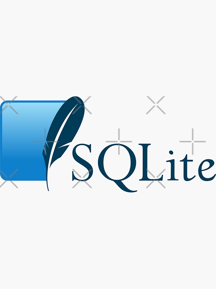 Thumbnail 3 of 3, Sticker, SQLite designed and sold by yourgeekside.