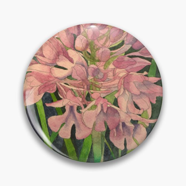 Item preview, Wild orchids watercolour painting  designed and sold by esvb.