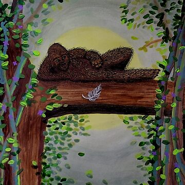 Artwork thumbnail, Feather For Your Thoughts by Carol Ochs