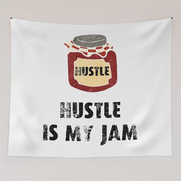 Item preview, hustle is my jam designed and sold by movie-popcorn.
