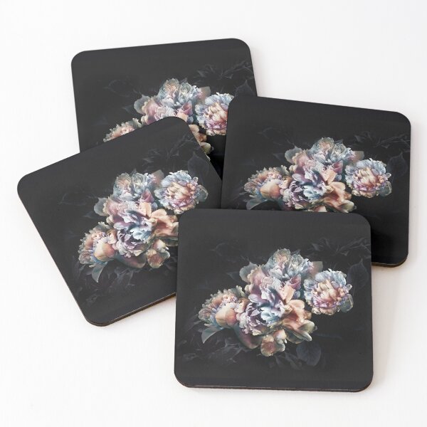 Item preview, Peony Power Baroque Contrast Lighter 2022 14912x12000px bc 08080c RedB designed and sold by Brunhilde1001.