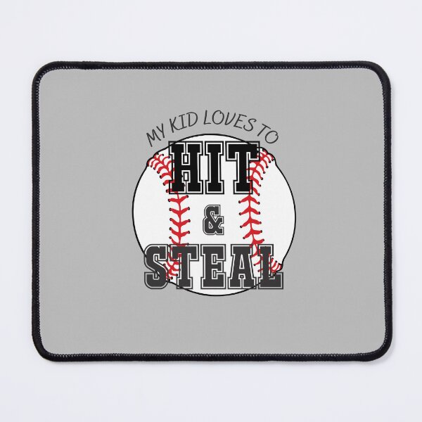Item preview, Hit And Steal Baseball Softball Mom / Dad / Grandparent / Aunt / Uncle designed and sold by two7designs.
