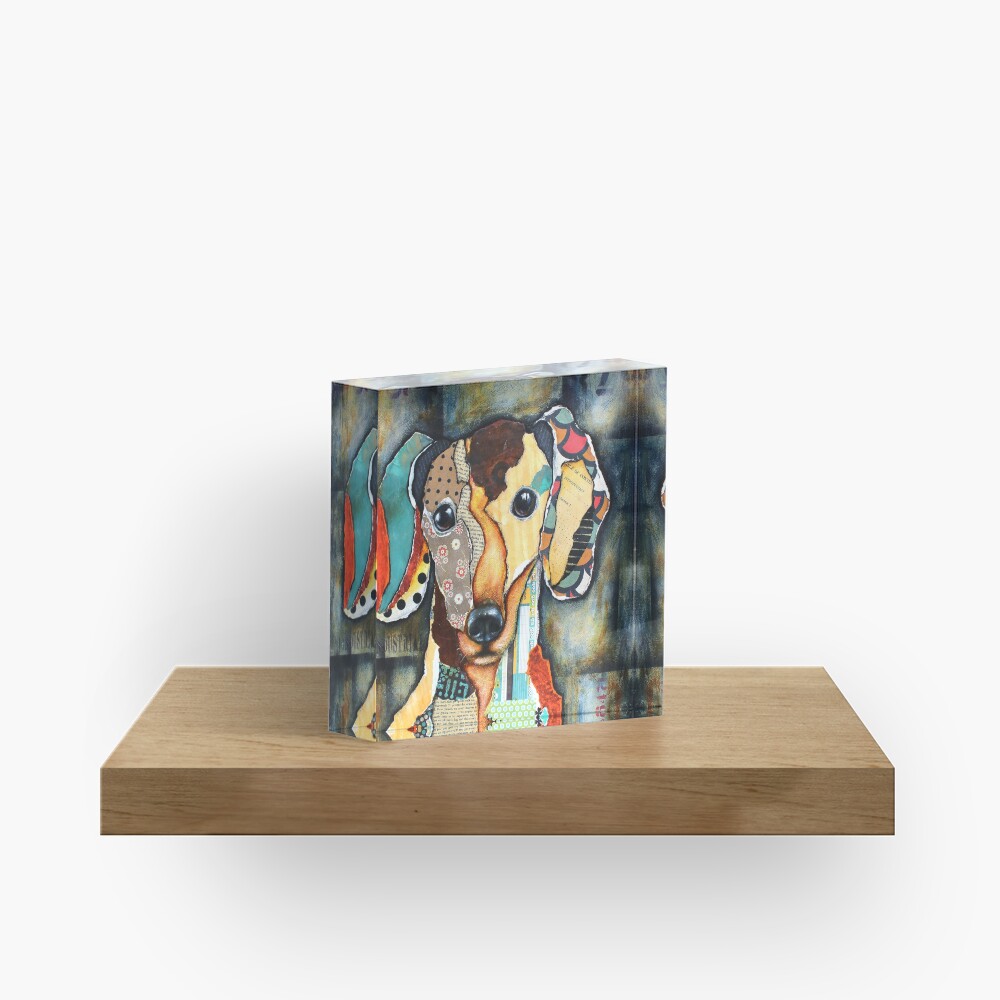 Dachshund Acrylic Block