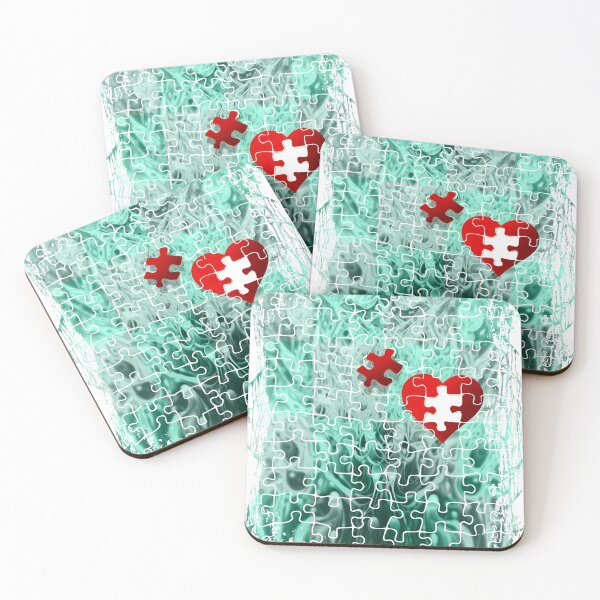 Item preview, Colourful jigsaw puzzle lover design  designed and sold by TipTopTapo.