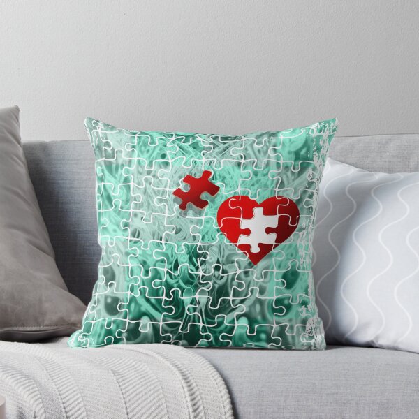 Item preview, Colourful jigsaw puzzle lover design  designed and sold by TipTopTapo.