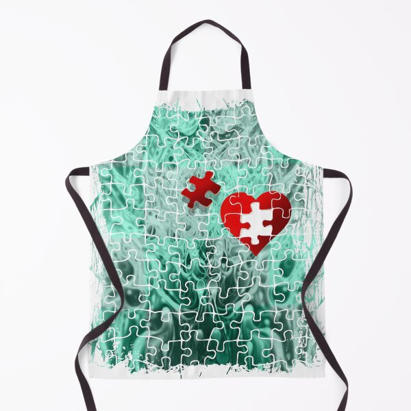 Item preview, Colourful jigsaw puzzle lover design  designed and sold by TipTopTapo.