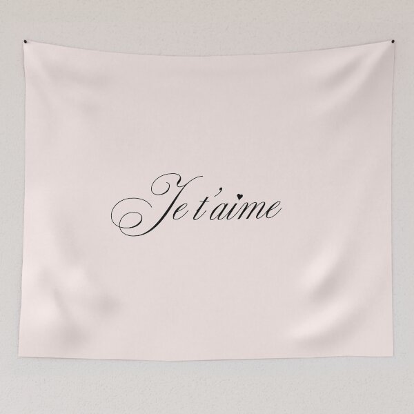 Item preview, Je t'aime designed and sold by kassiopeiia.