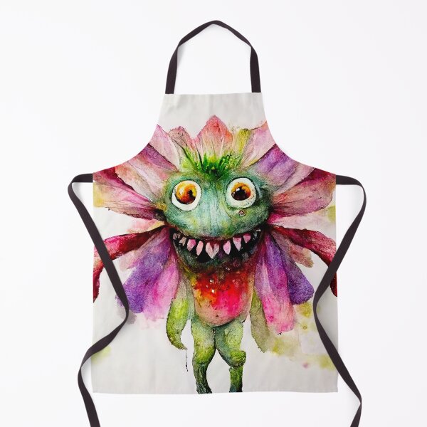 Item preview, Watercolor Cute Flower Alien Monster designed and sold by pixelista.