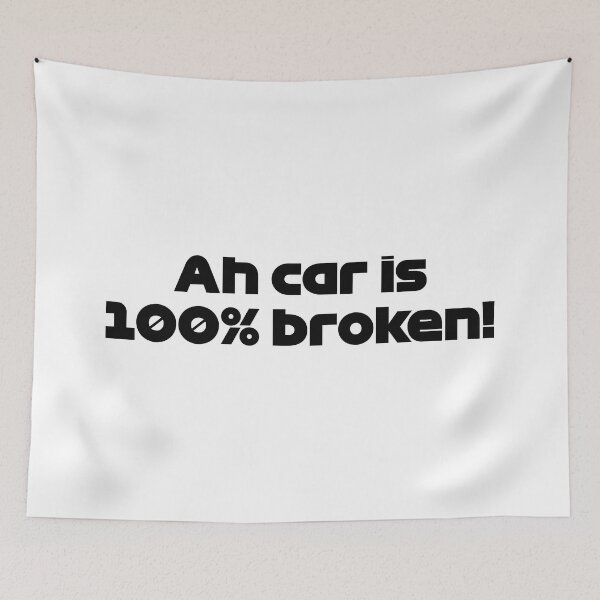 Item preview, VER. Car is 100% Broken - Best Team Radio British 2022 GP (Black) designed and sold by FilipeFerreira.