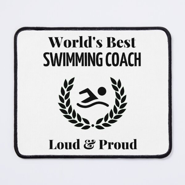 Item preview, World's best swimming coach designed and sold by TheGreenGoat.