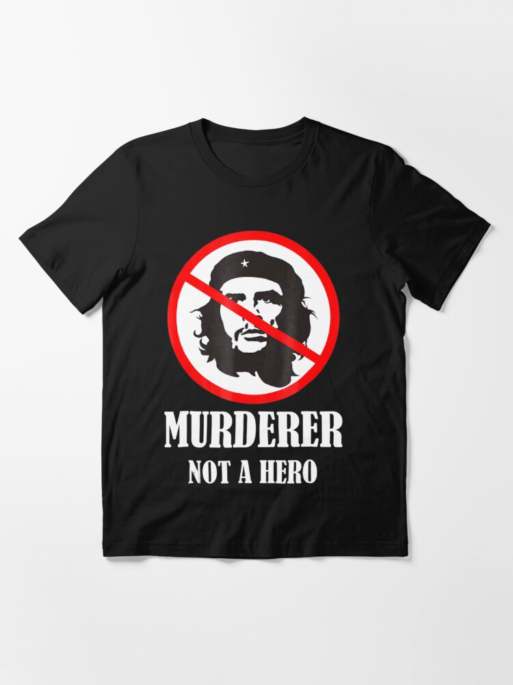 Men's Che Guevara t-shirt red Sz L Red Cuba revolution rebellion socialism