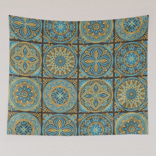 Item preview, Moroccan Decorative Tile, Moroccan Style Pattern Design designed and sold by antevasinart.