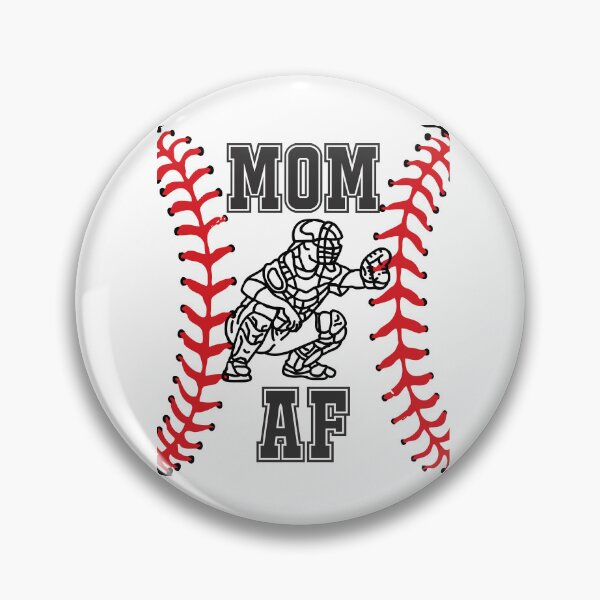 Artikelvorschau, Baseball Catcher Mom AF entworfen und verkauft von two7designs.