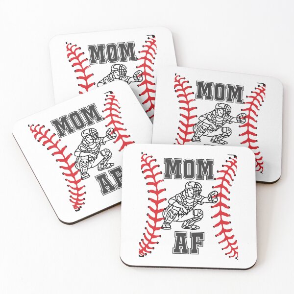 Item preview, Baseball Catcher Mom AF designed and sold by two7designs.