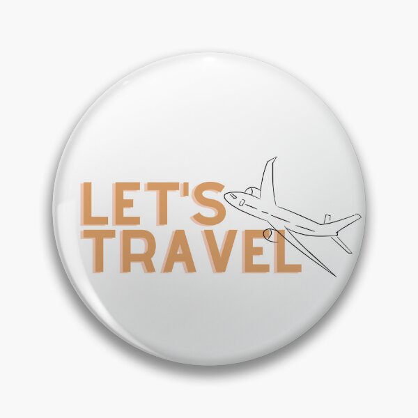 Item preview, lets travel designed and sold by Sarah Vinton.