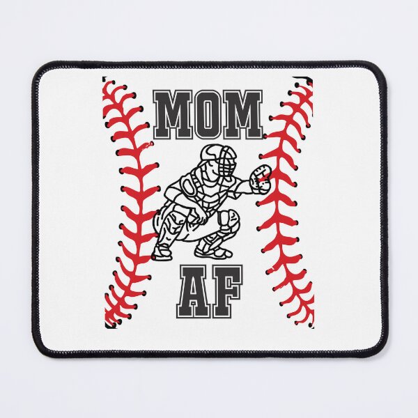 Item preview, Baseball Catcher Mom AF designed and sold by two7designs.