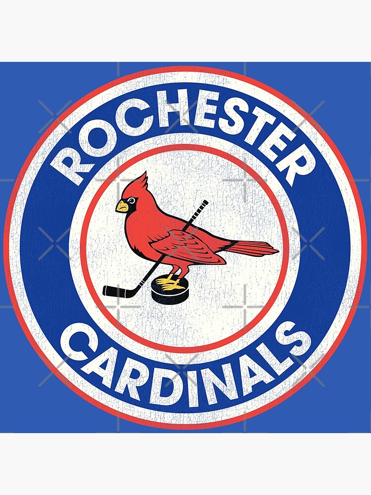 Rochester Cardinals Retro Defunct Ice Hockey Poster for Sale by  TheBenchwarmer