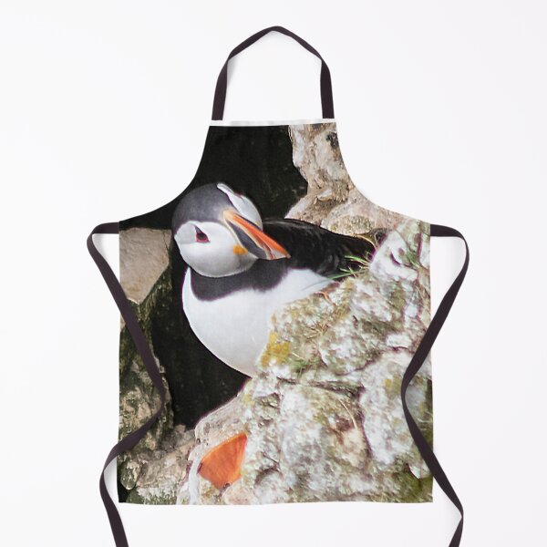 Item preview, Puffin on cliff edge designed and sold by HazelWright.