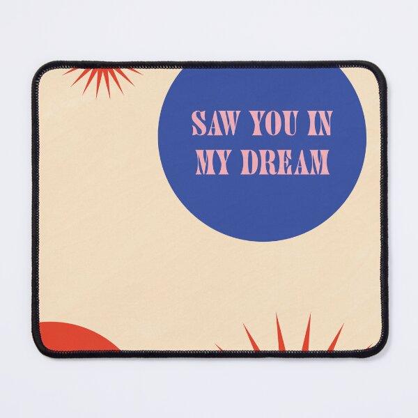 Item preview, Saw You in My Dream, Modern, Minimalist designed and sold by technicolorable_art.