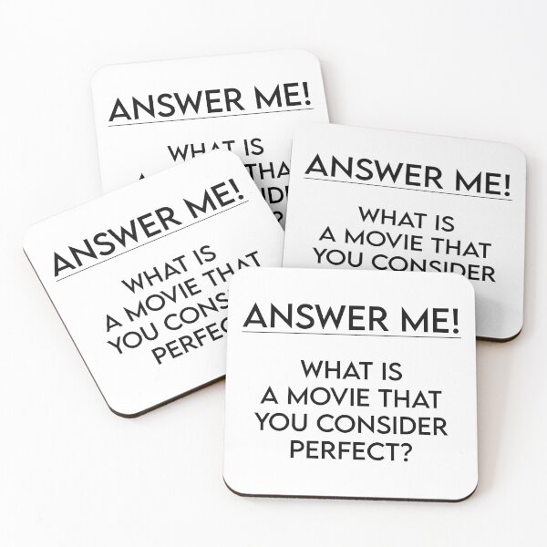 Item preview, What is a movie that you consider perfect? designed and sold by SERGEY OVCHARUK.