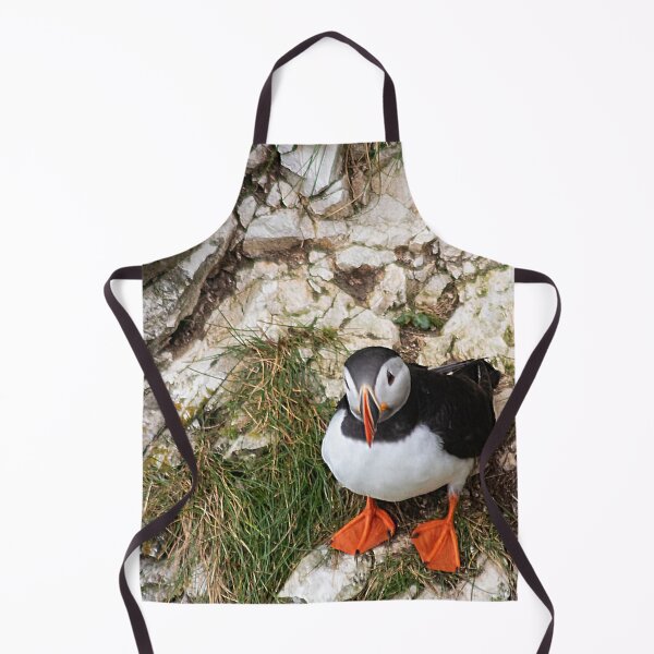 Item preview, Puffin on a cliff edge designed and sold by HazelWright.